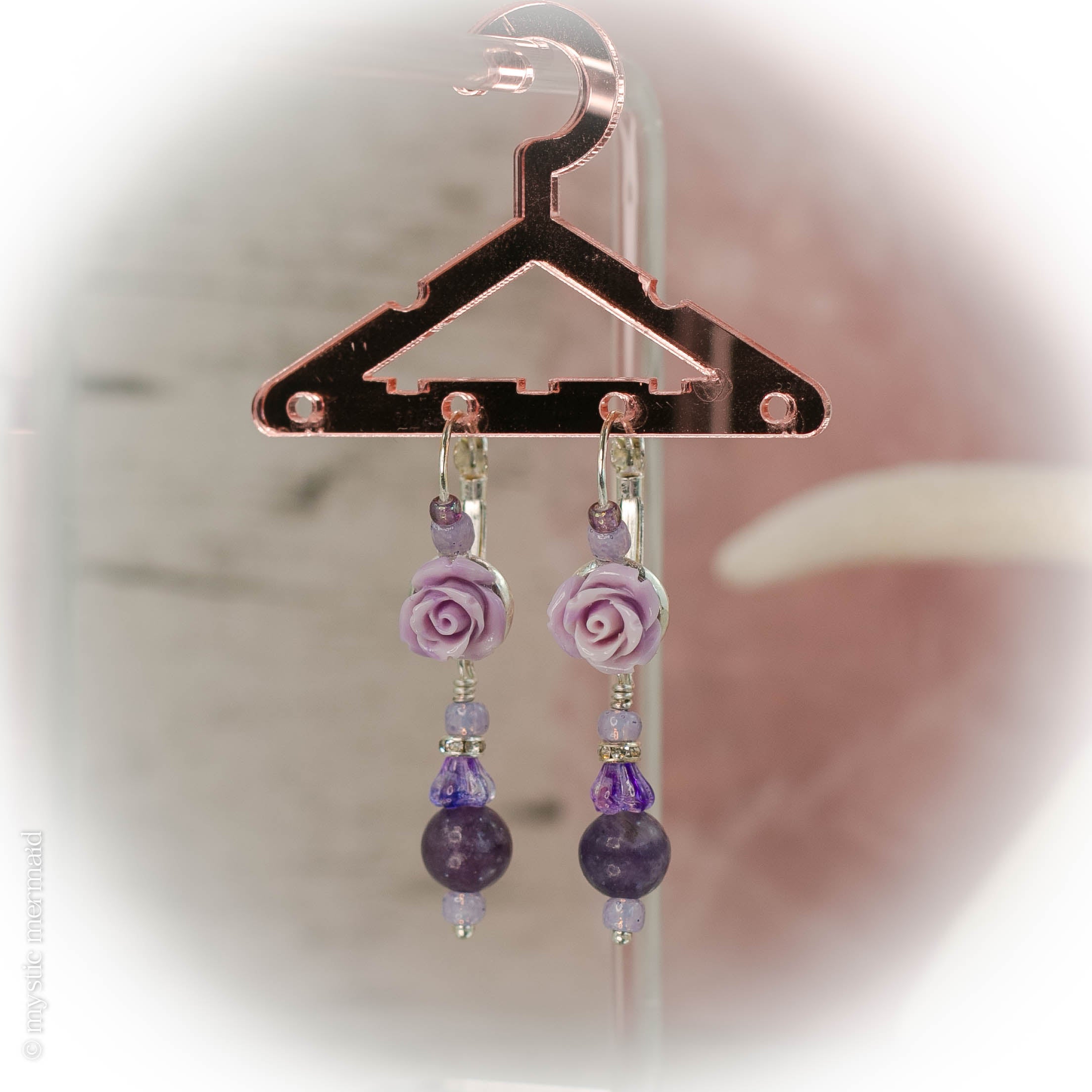 SAVE with Spring Glow Lepidolite Necklace and Earring Bundle