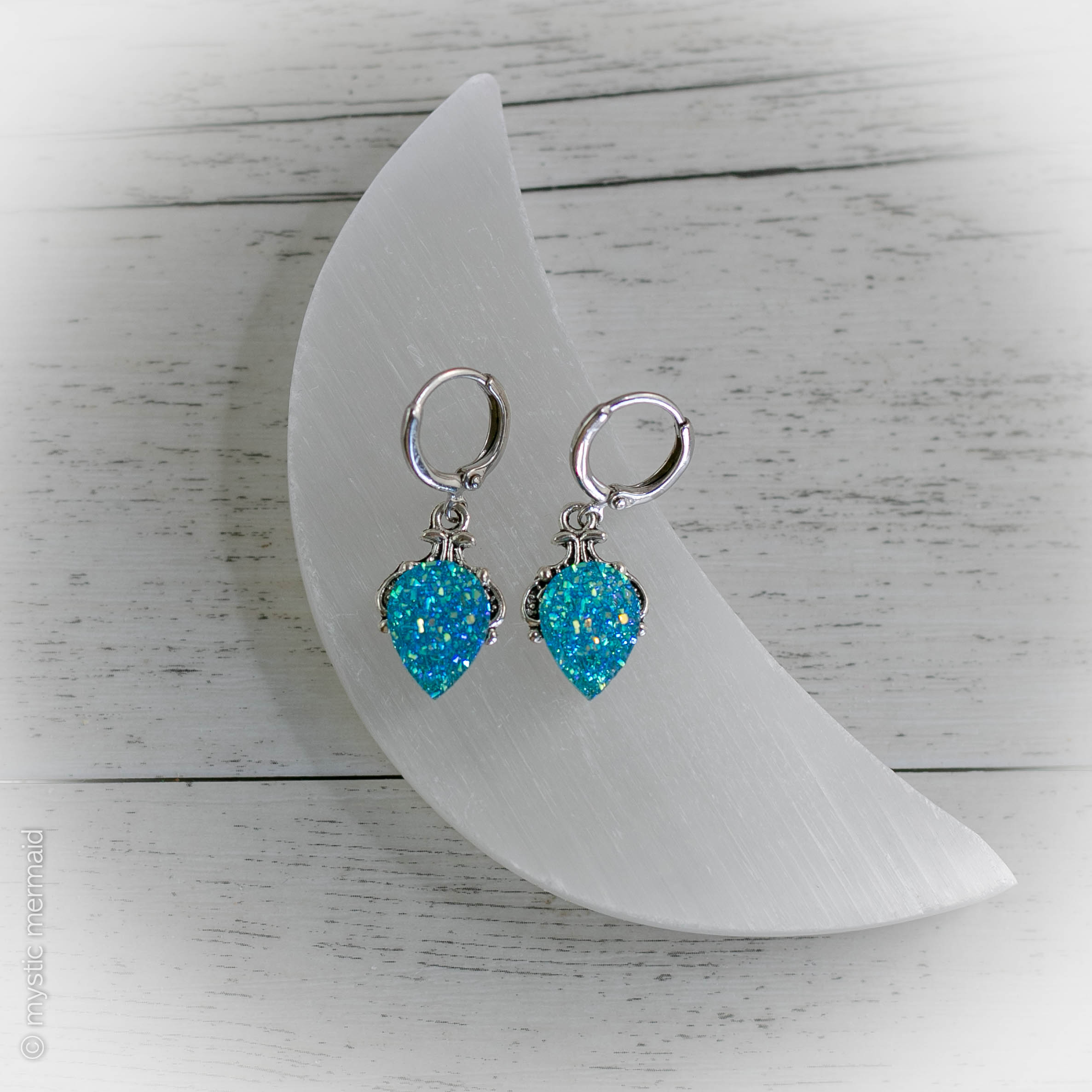 All-A-Sparkle Faux Druzy Earrings