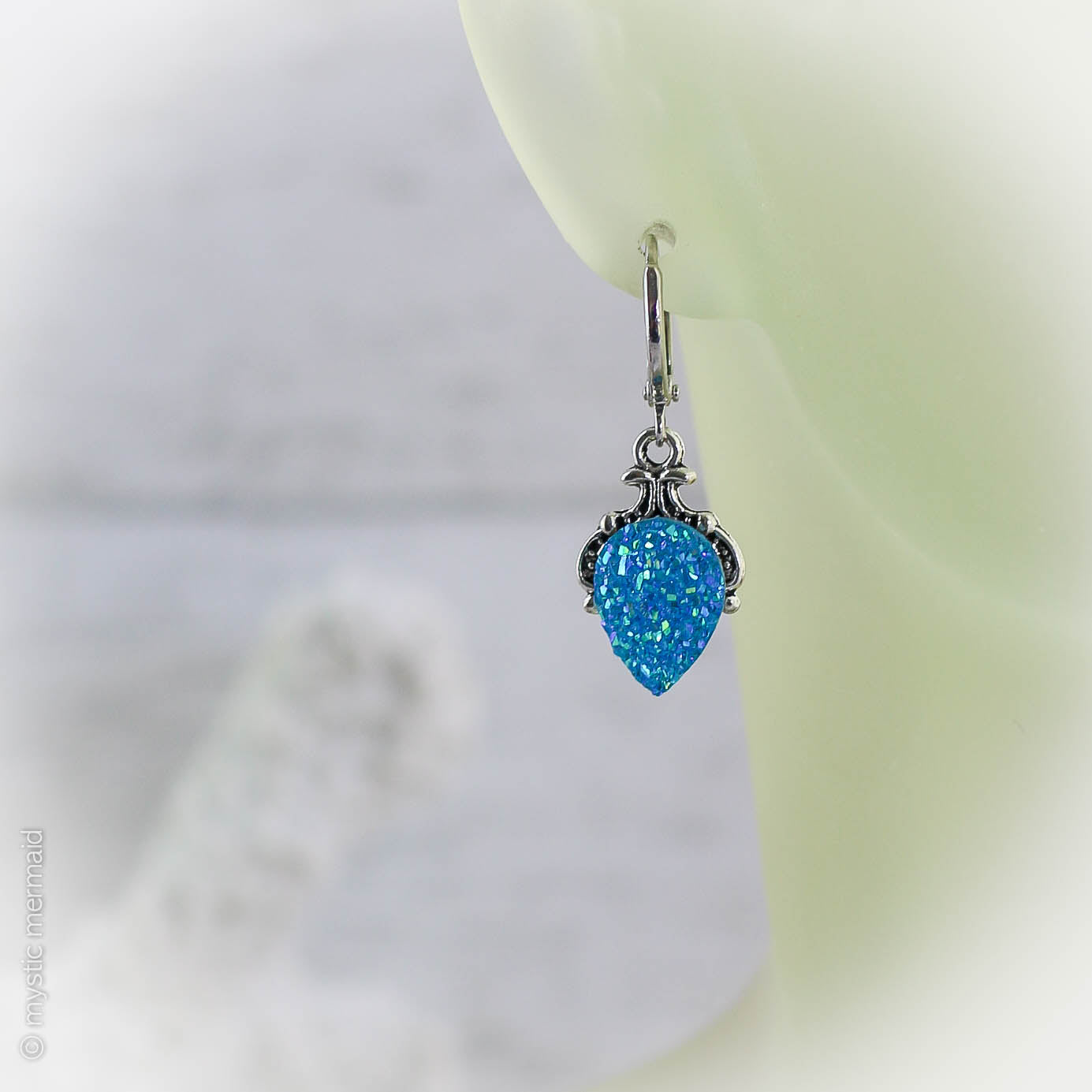 All-A-Sparkle Faux Druzy Earrings