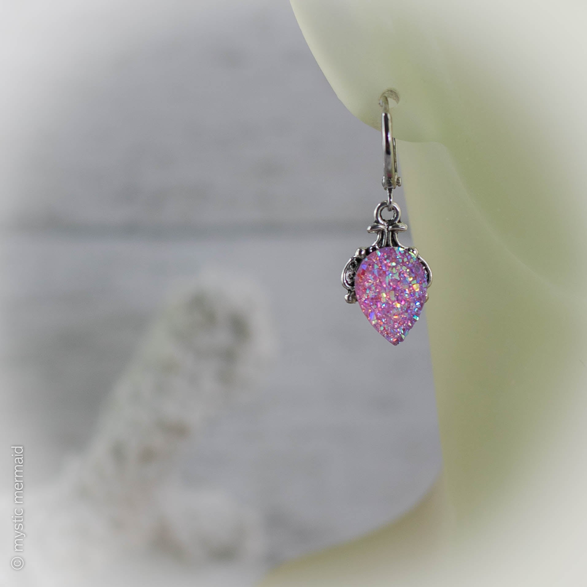 All-A-Sparkle Faux Druzy Earrings