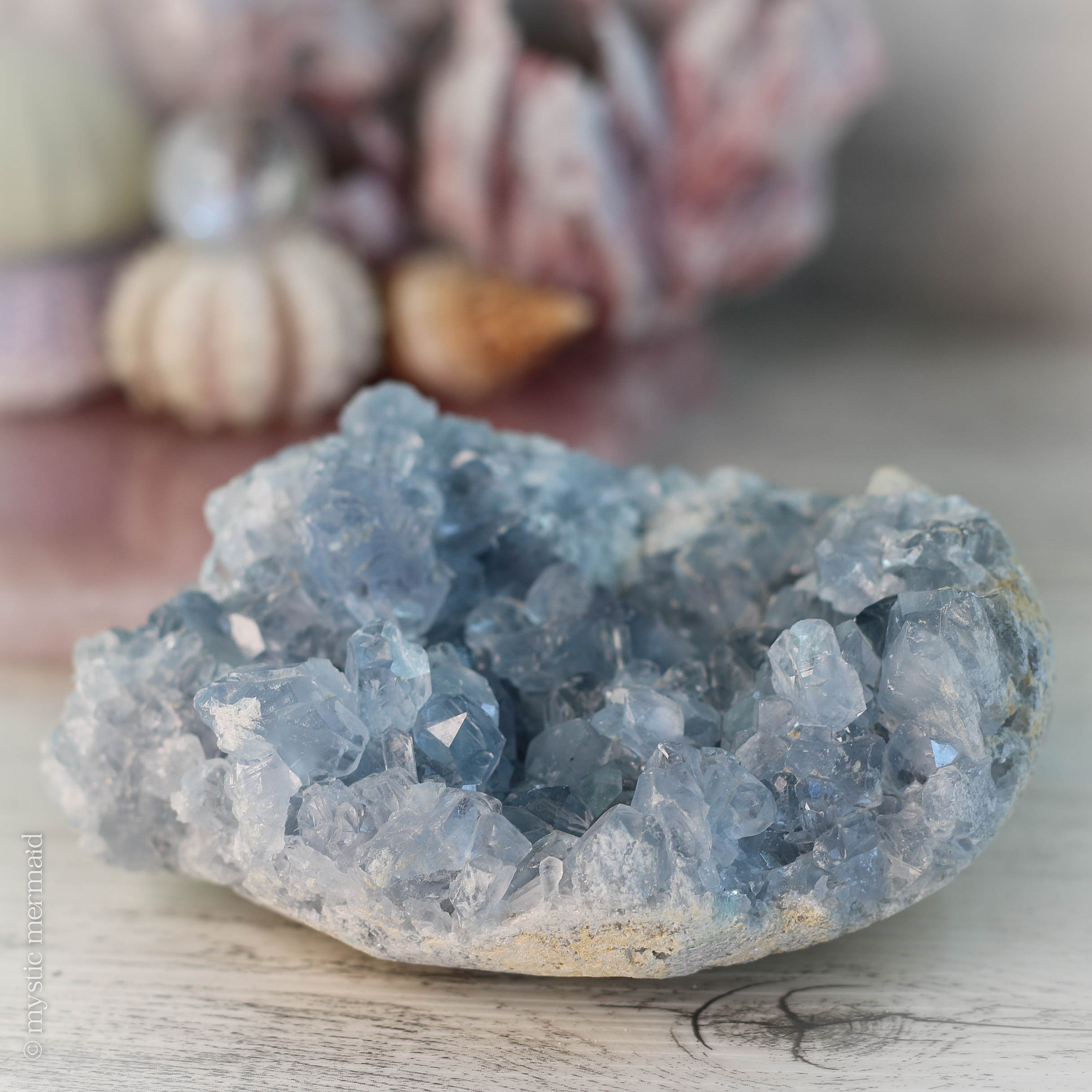 Celestite Crystal Cluster Large