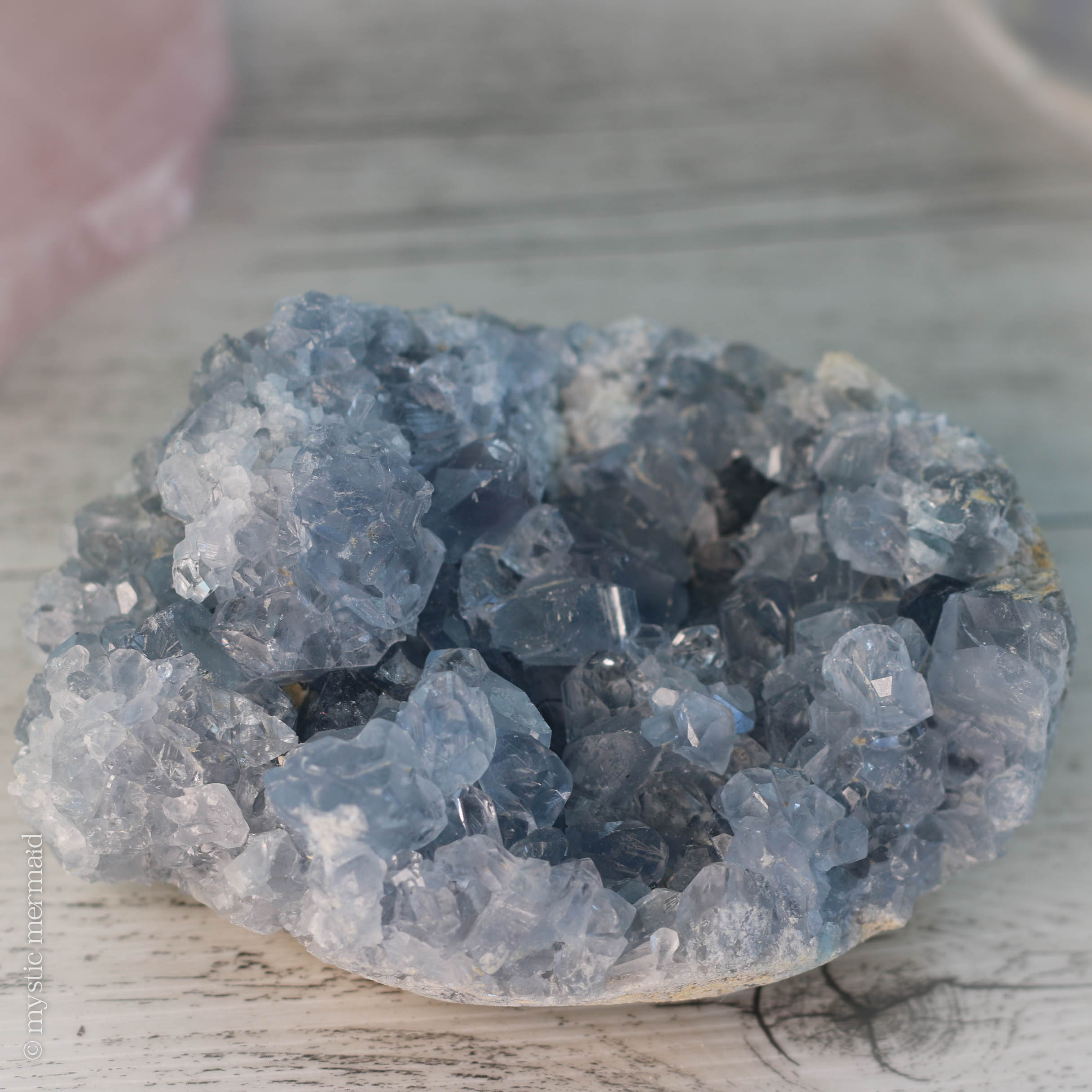 Celestite Crystal Cluster Large