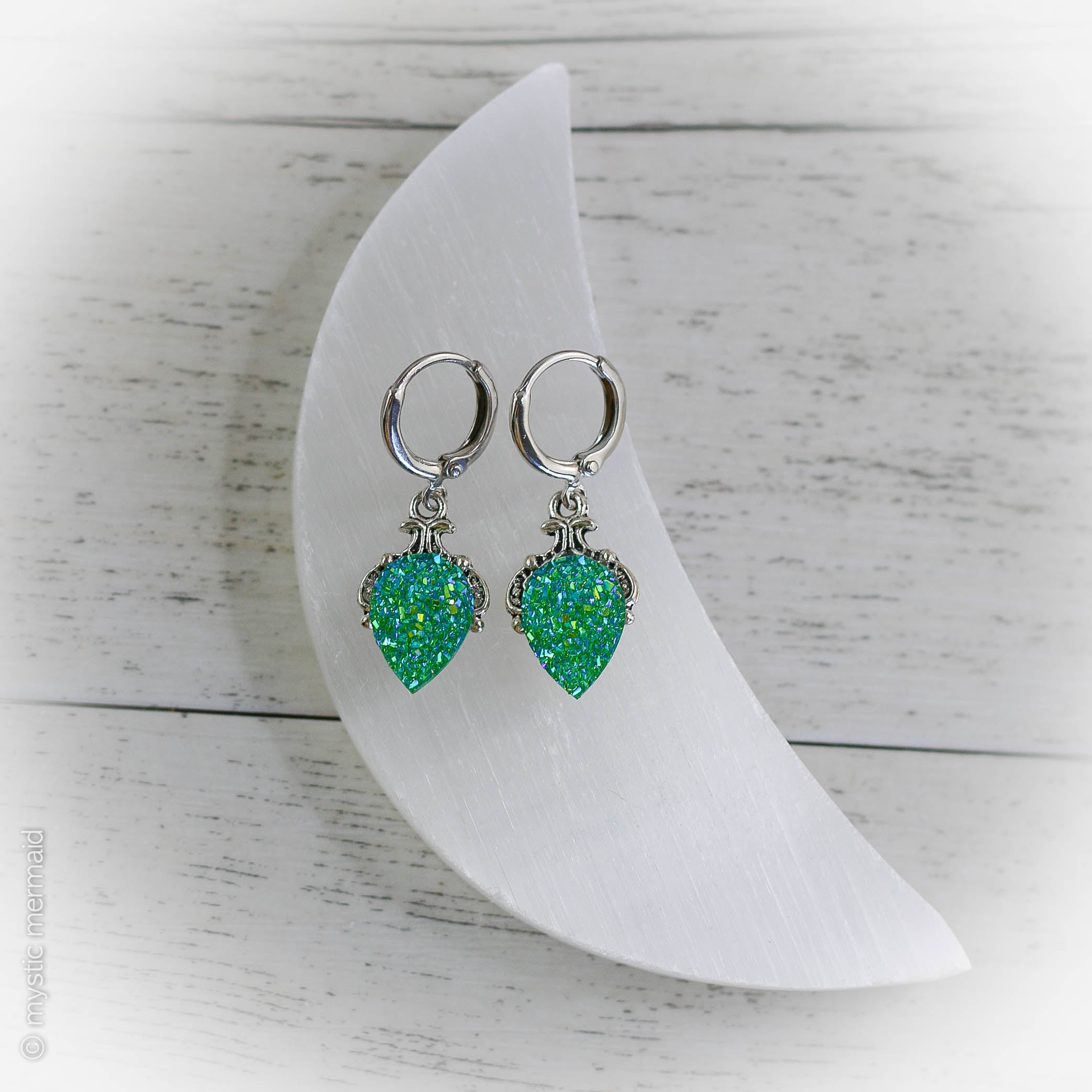 All-A-Sparkle Faux Druzy Earrings