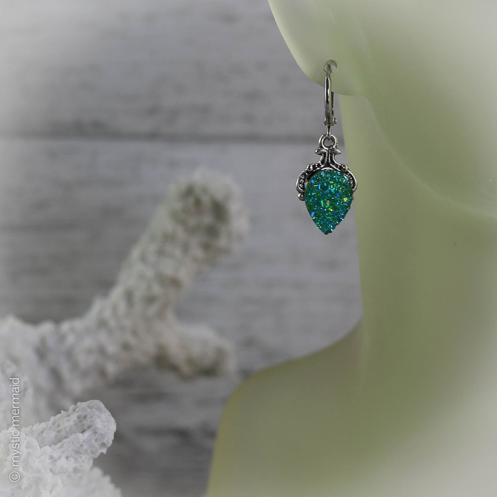 All-A-Sparkle Faux Druzy Earrings