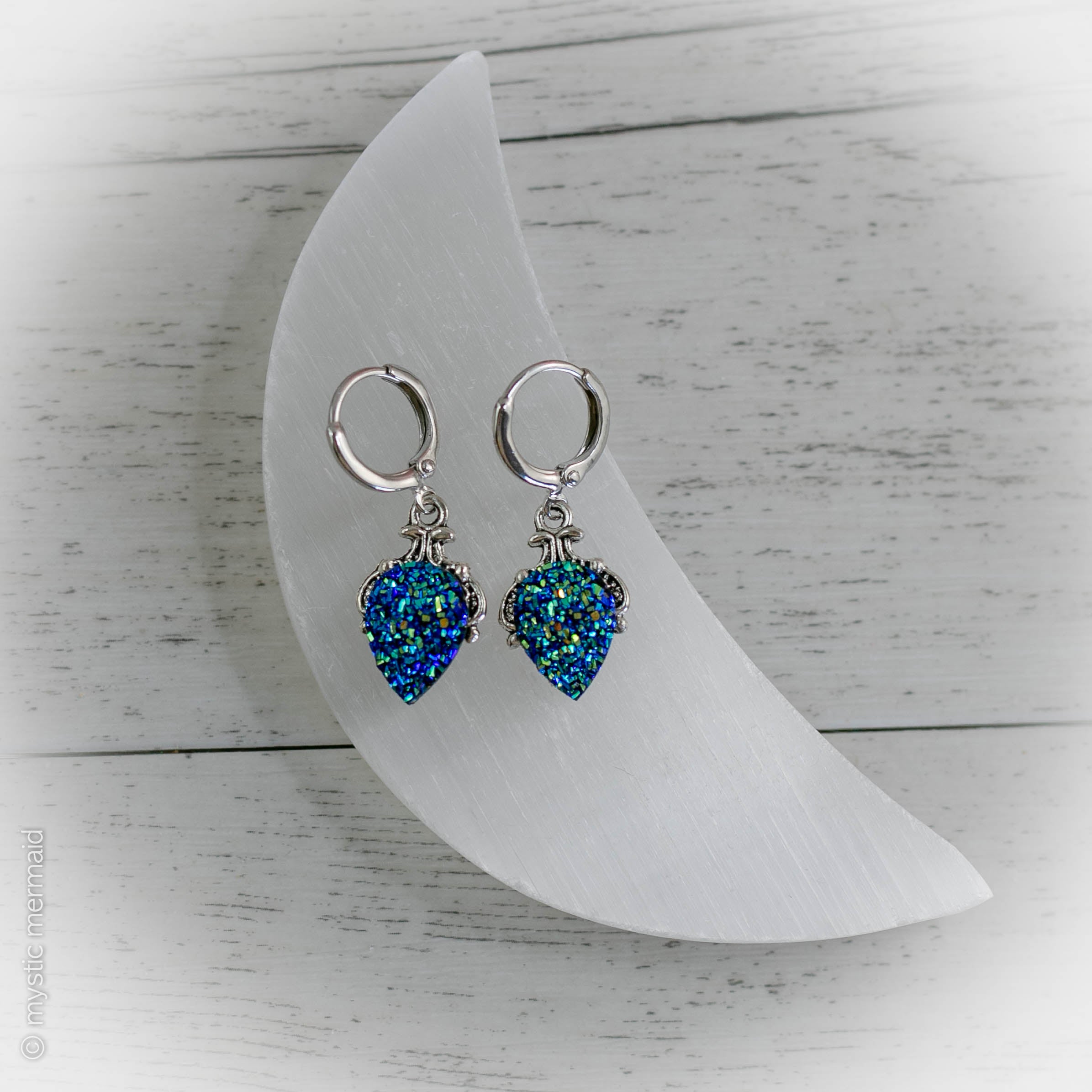 All-A-Sparkle Faux Druzy Earrings