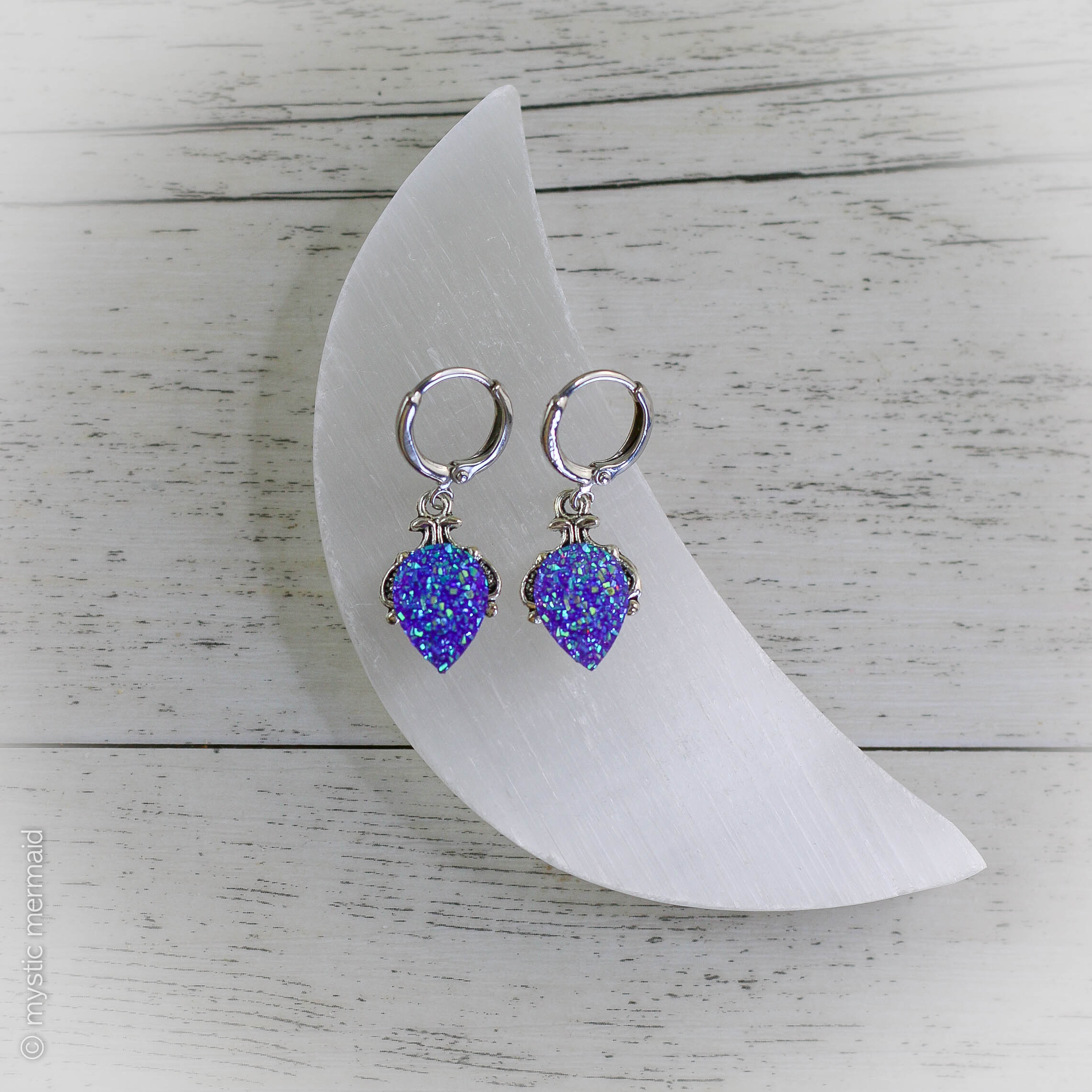 All-A-Sparkle Faux Druzy Earrings