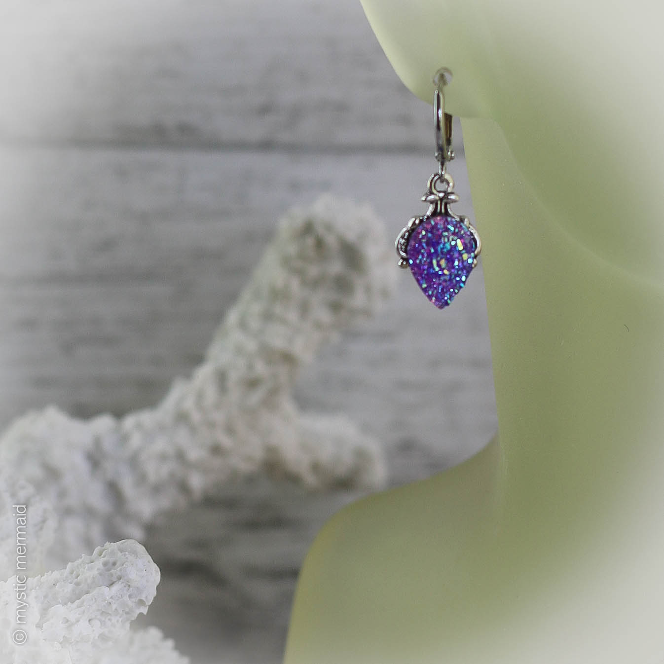 All-A-Sparkle Faux Druzy Earrings