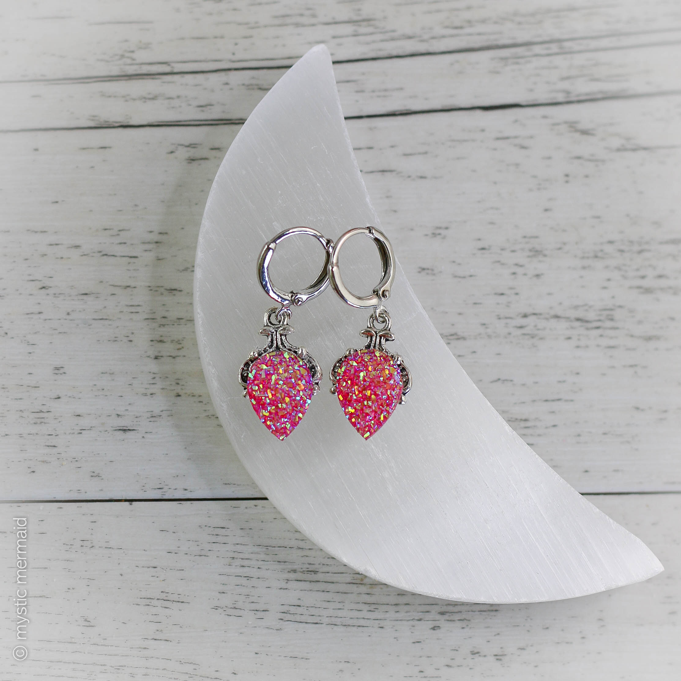 All-A-Sparkle Faux Druzy Earrings