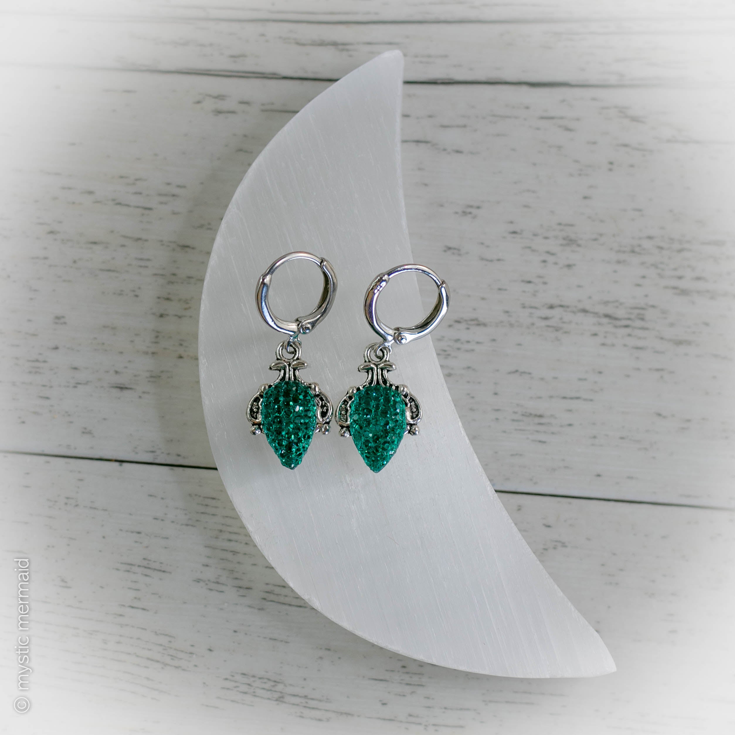 All-A-Sparkle Faux Druzy Earrings