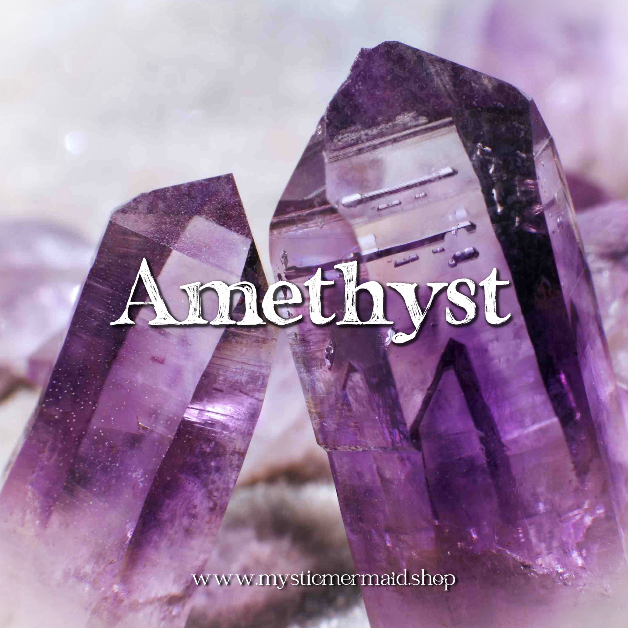 Amethyst Crystal Metaphysical Properties  Mystic Mermaid