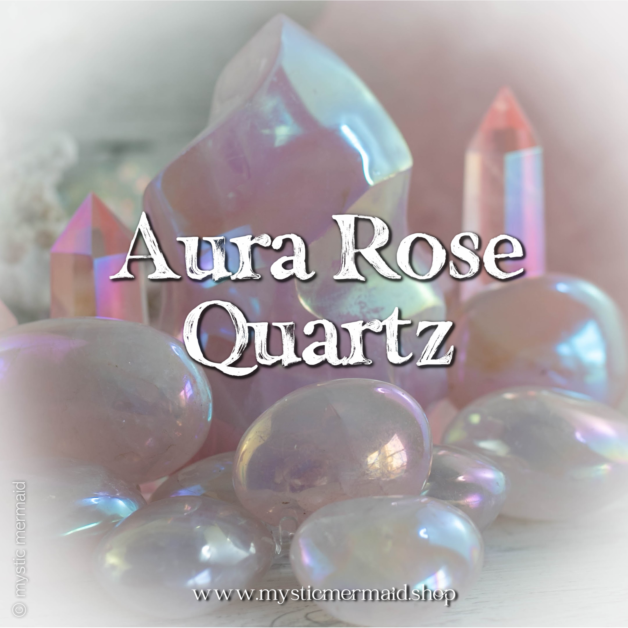 Aura Rose Quartz Angel Aura Rose Quartz Metaphysical Crystal Properties www.mysticmermaid.shop