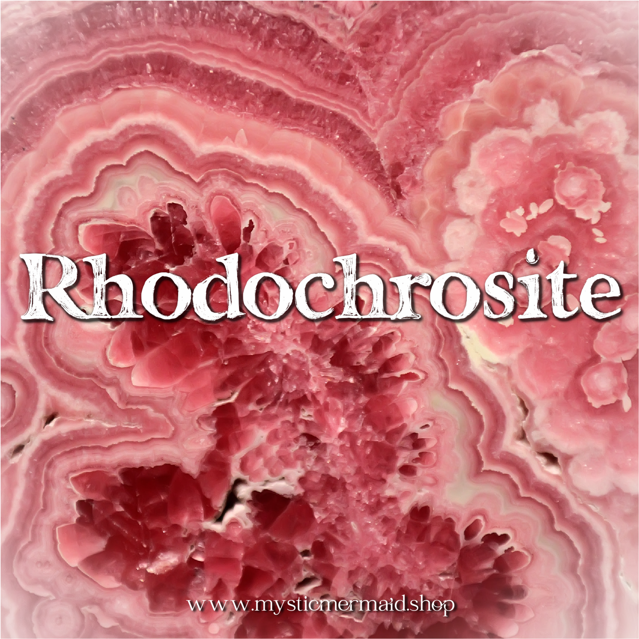 Rhodochrosite Metaphysical properties Mystic Mermaid