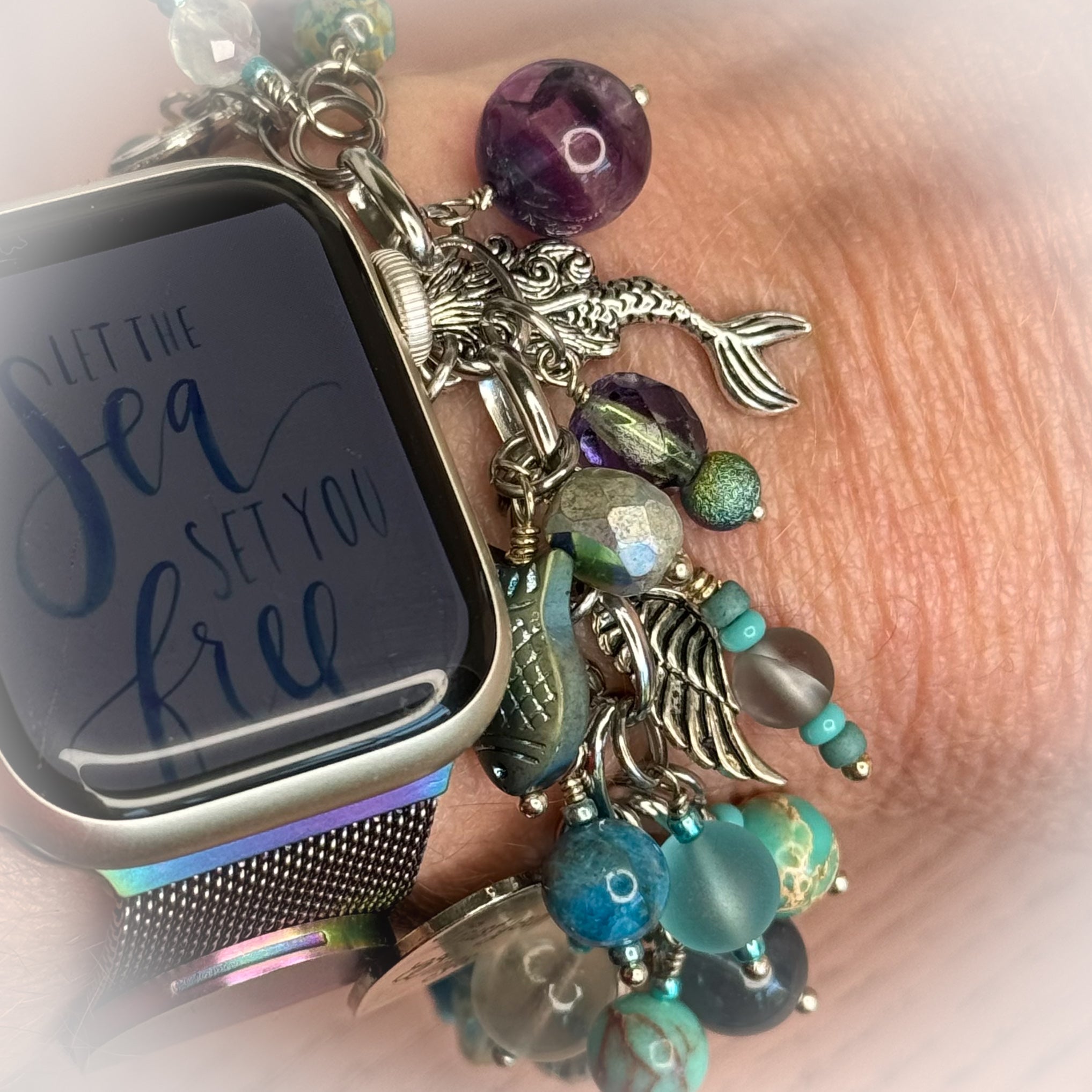 Healing by the Sea ~ Charm Bracelet