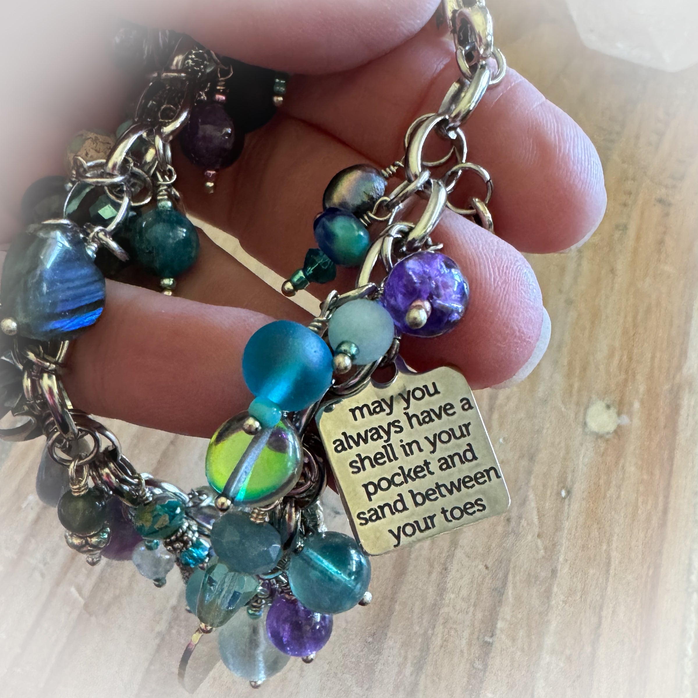 Healing by the Sea ~ Charm Bracelet