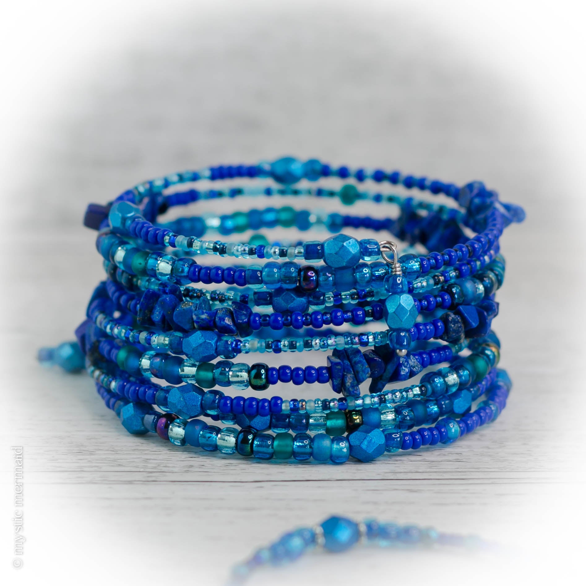 Crystal Code ⋅ Lapis Lazuli | Afghanistan⋅ Bracelet - Gems In Style