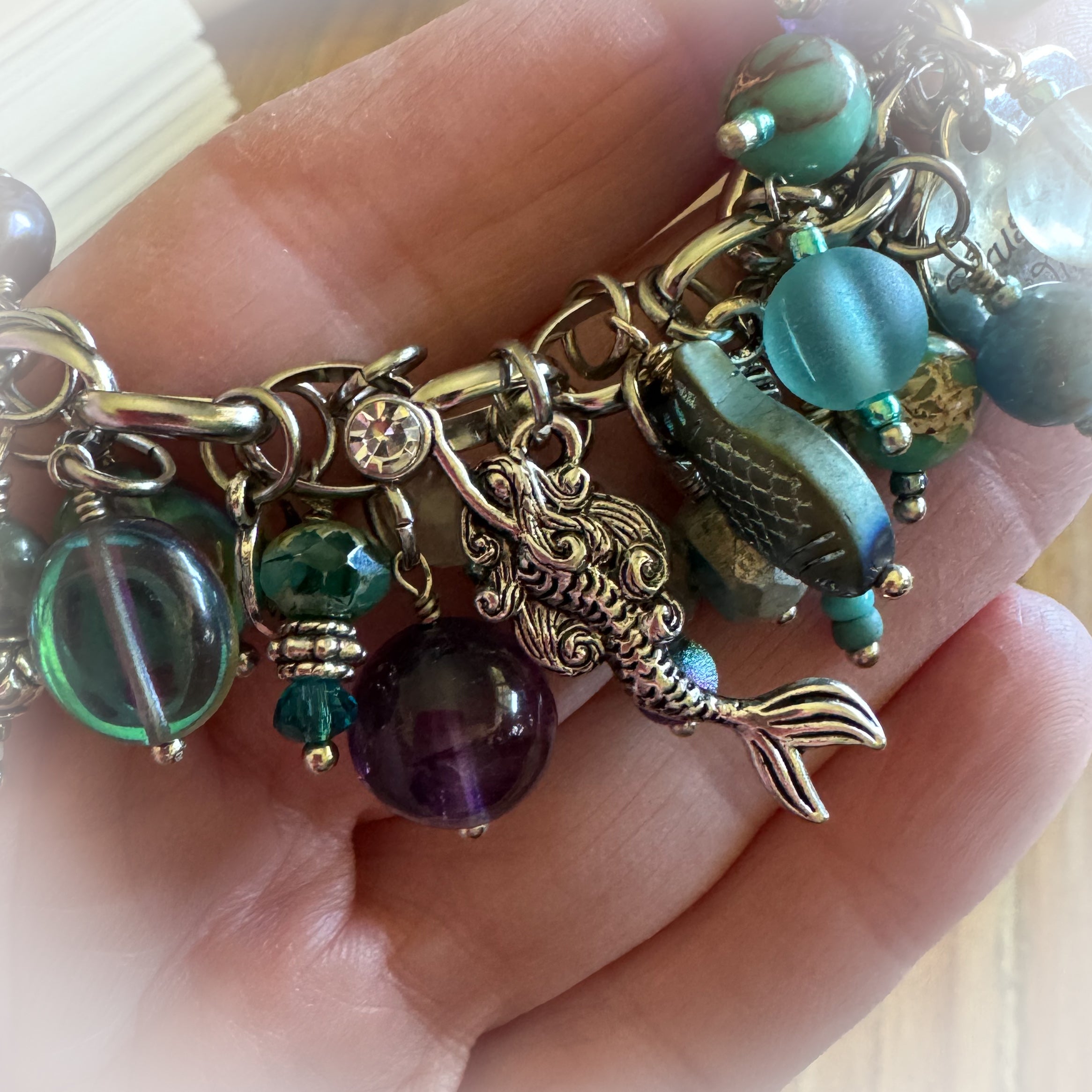 Healing by the Sea ~ Charm Bracelet