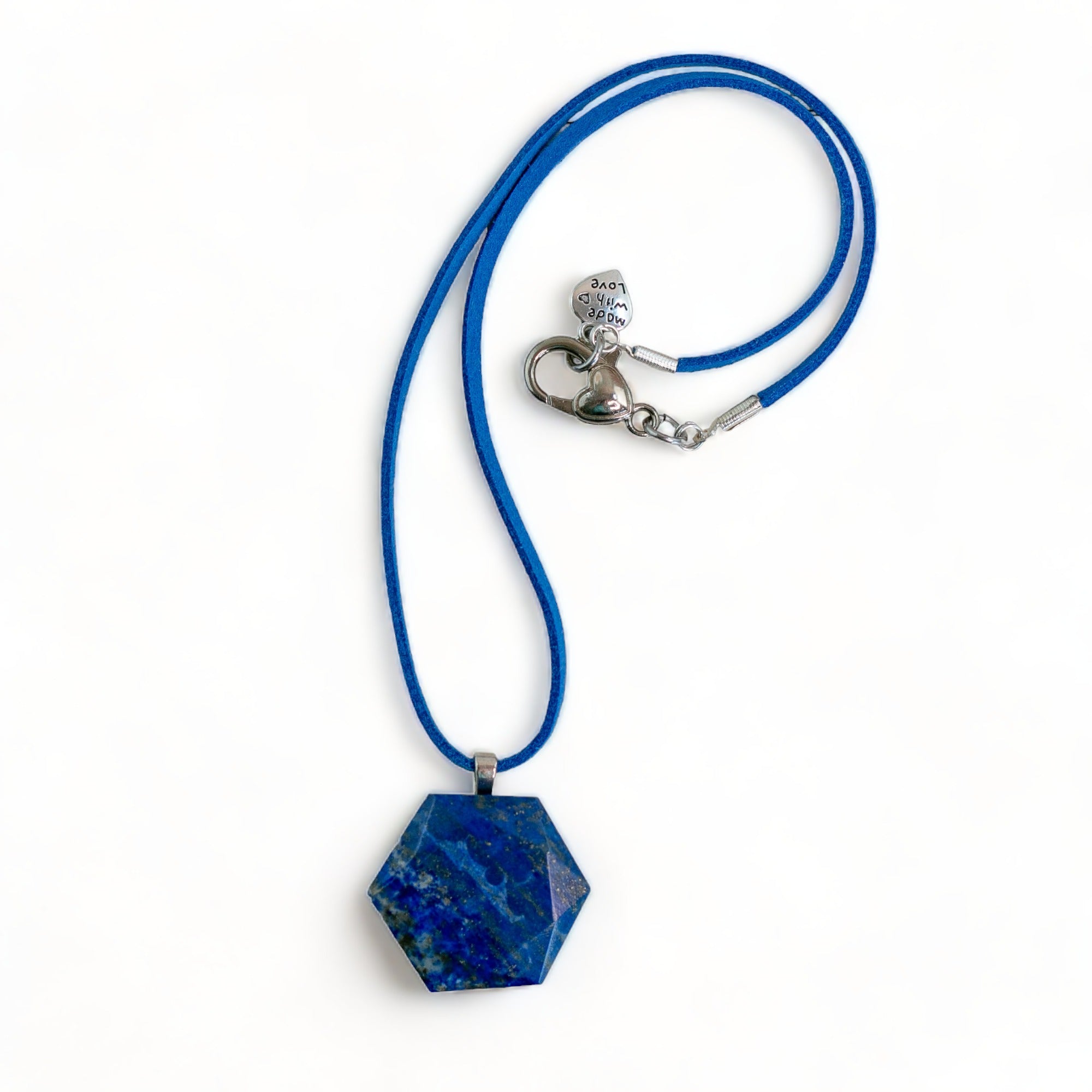 Embrace it All - Lapis Lazuli Hexagram Necklace