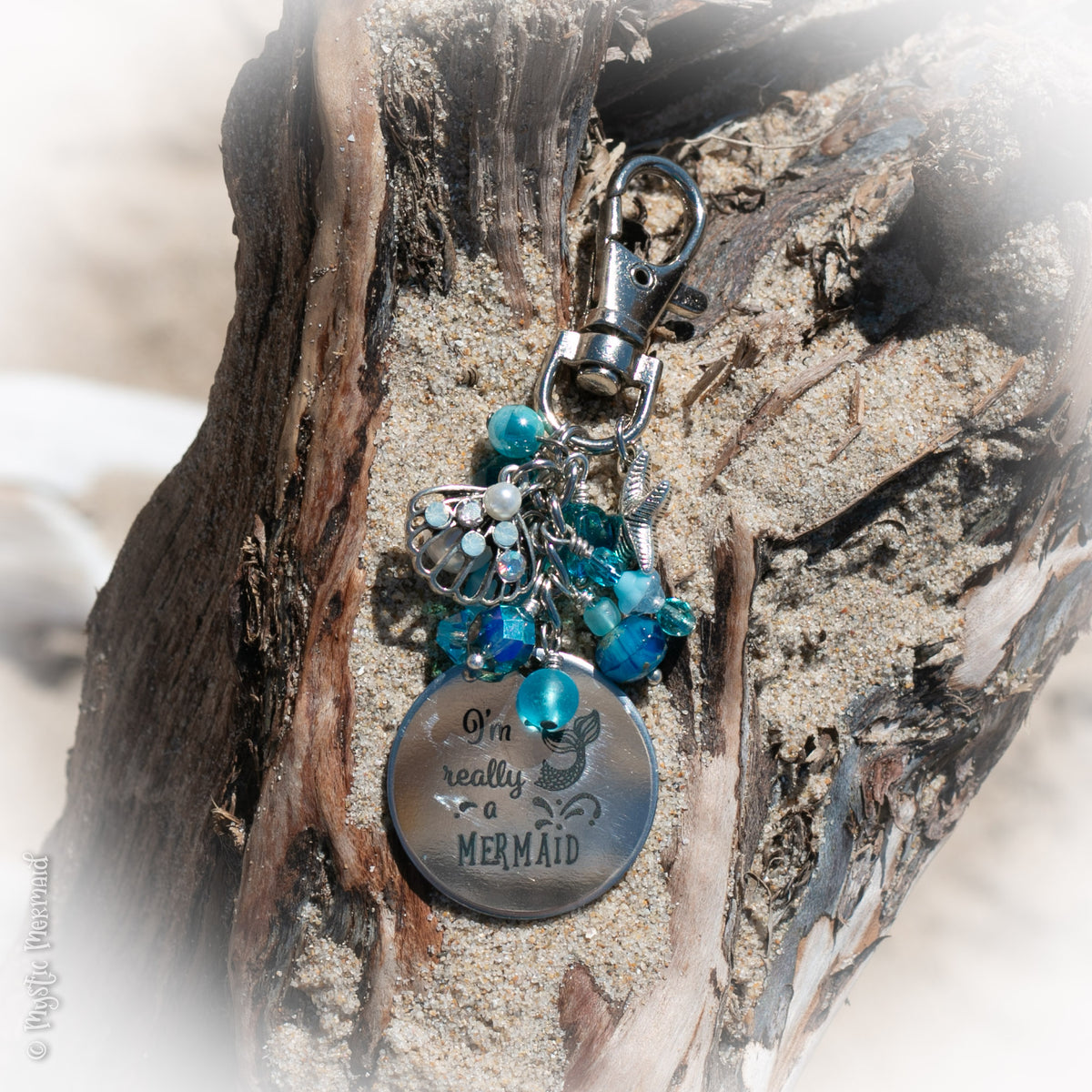 Reach for the Surface Mermaid Magnifying Glass Necklace
