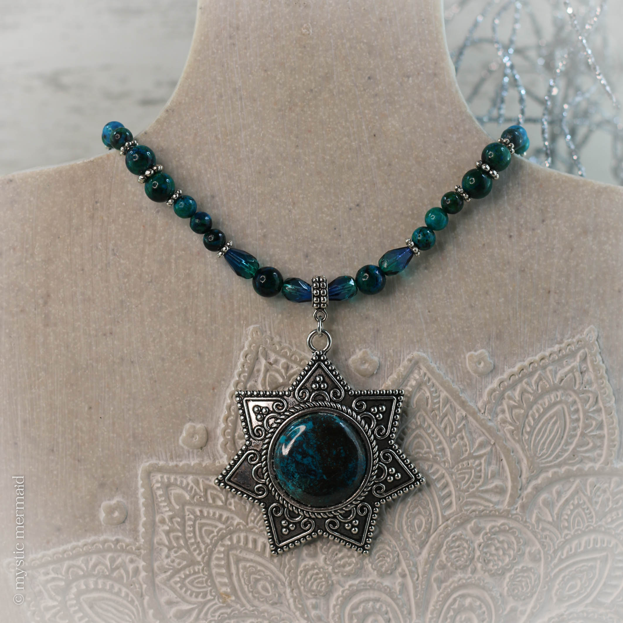Express Yourself - Chrysocolla Necklace