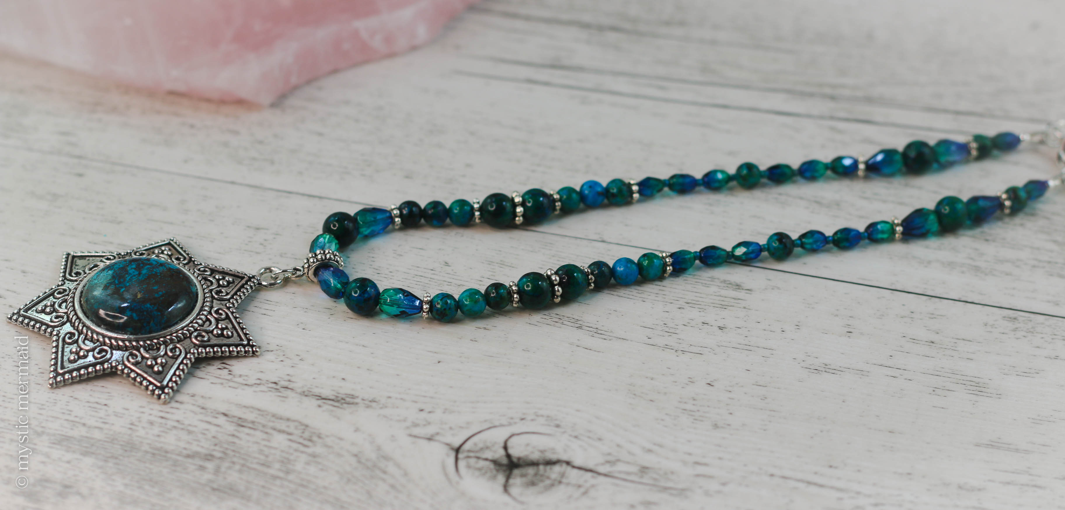 Express Yourself - Chrysocolla Necklace