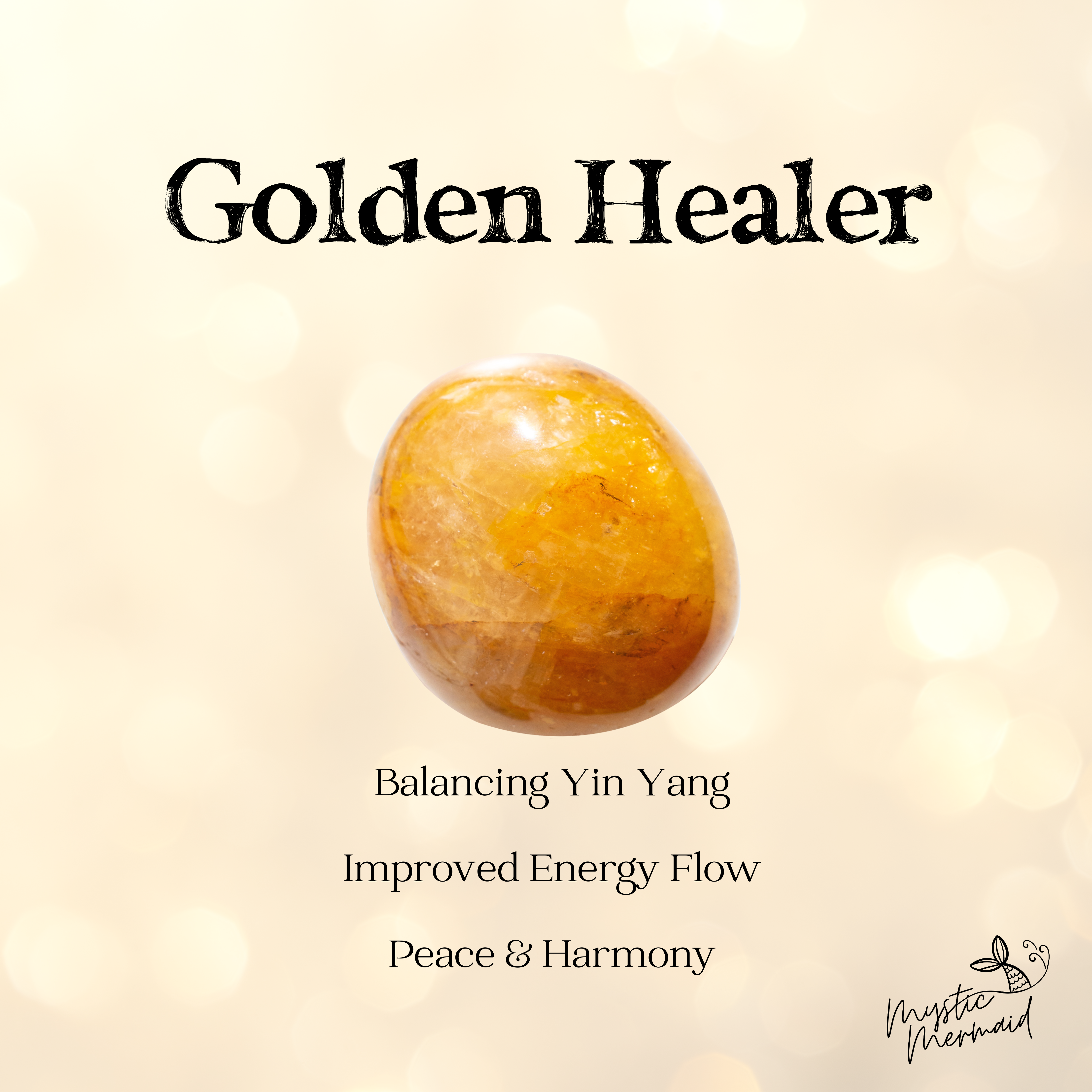Golden Healer Tumblestones