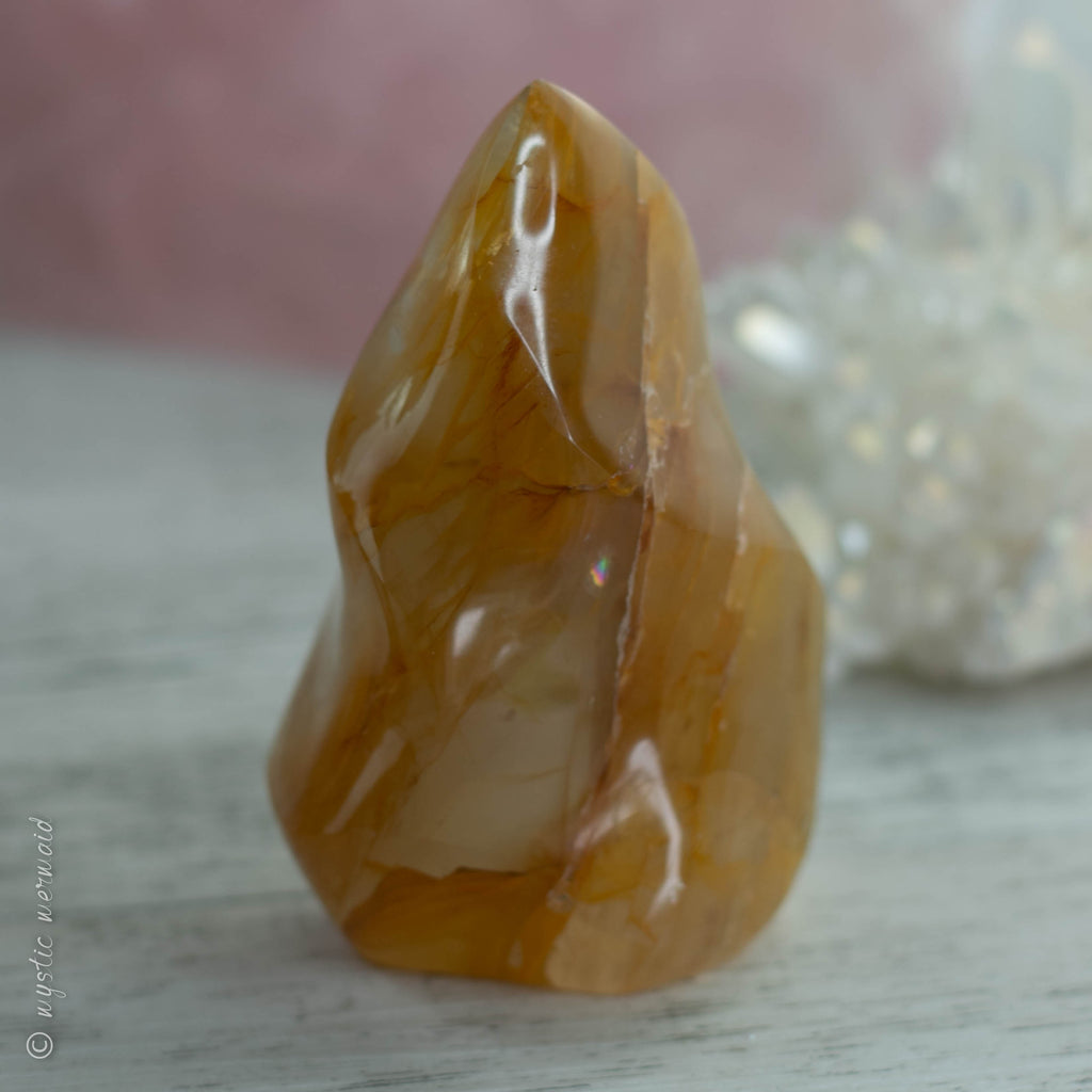 Golden Healer Flame Crystal