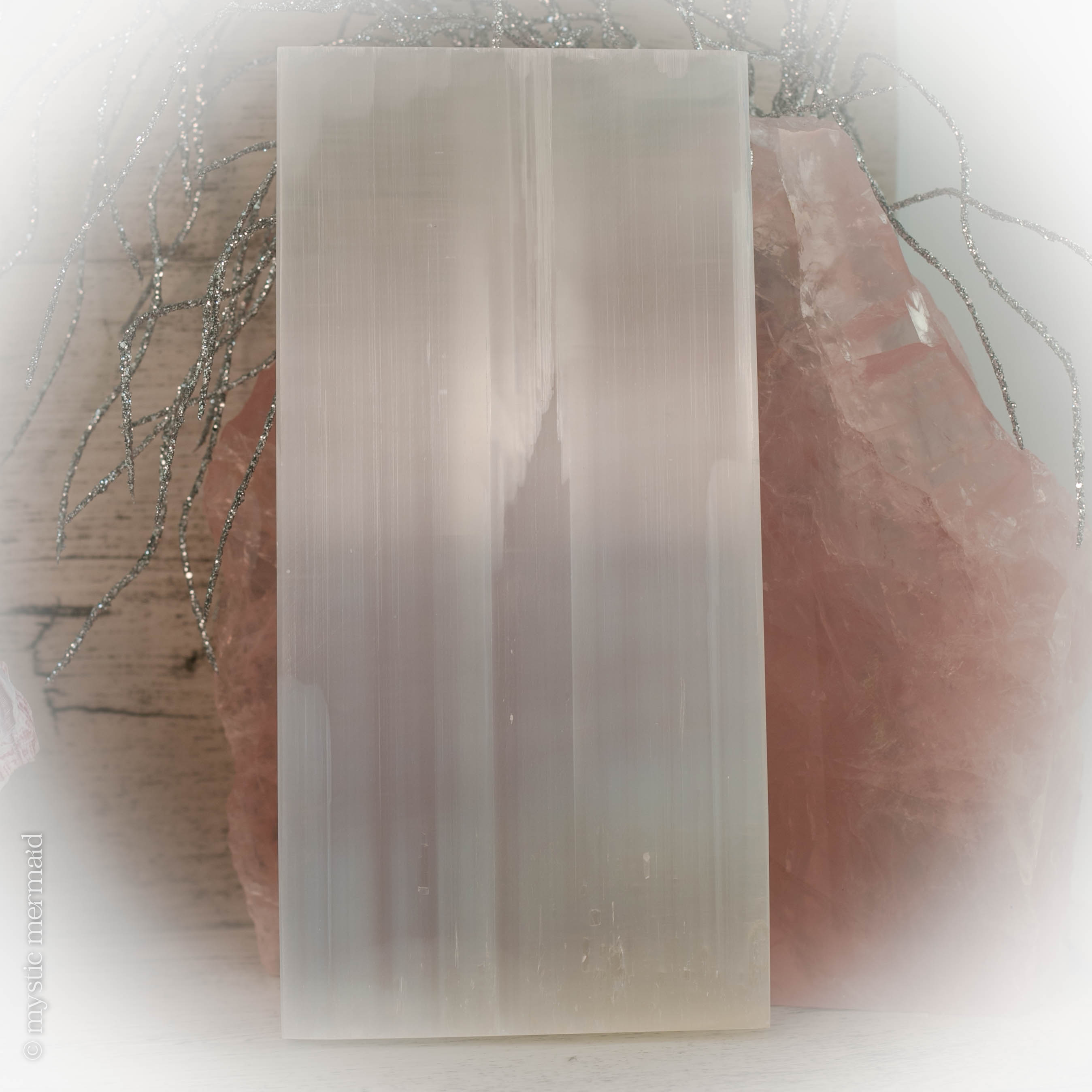Selenite Charging Plate - Large Size