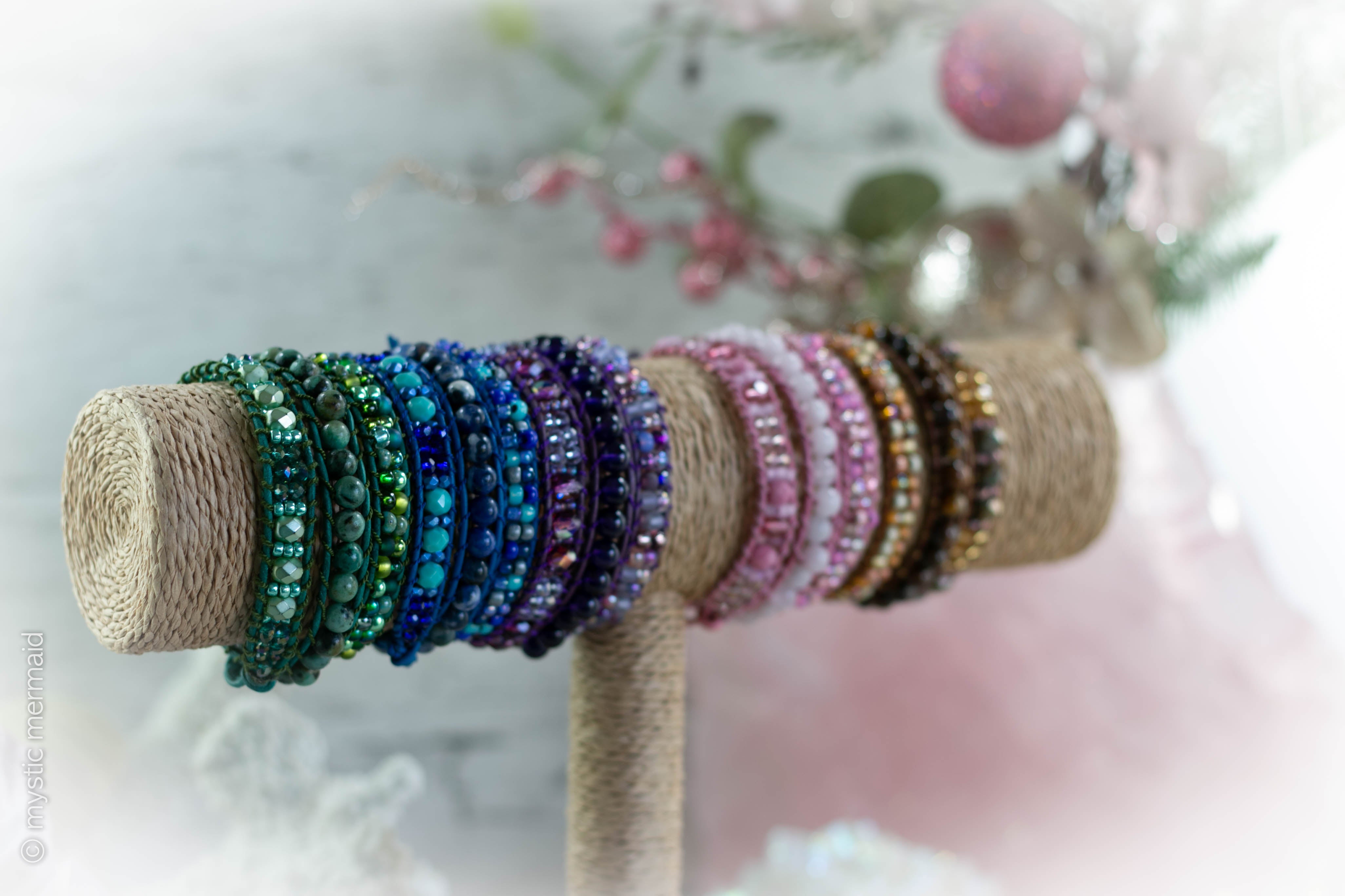 Crystal Wrap Bracelets