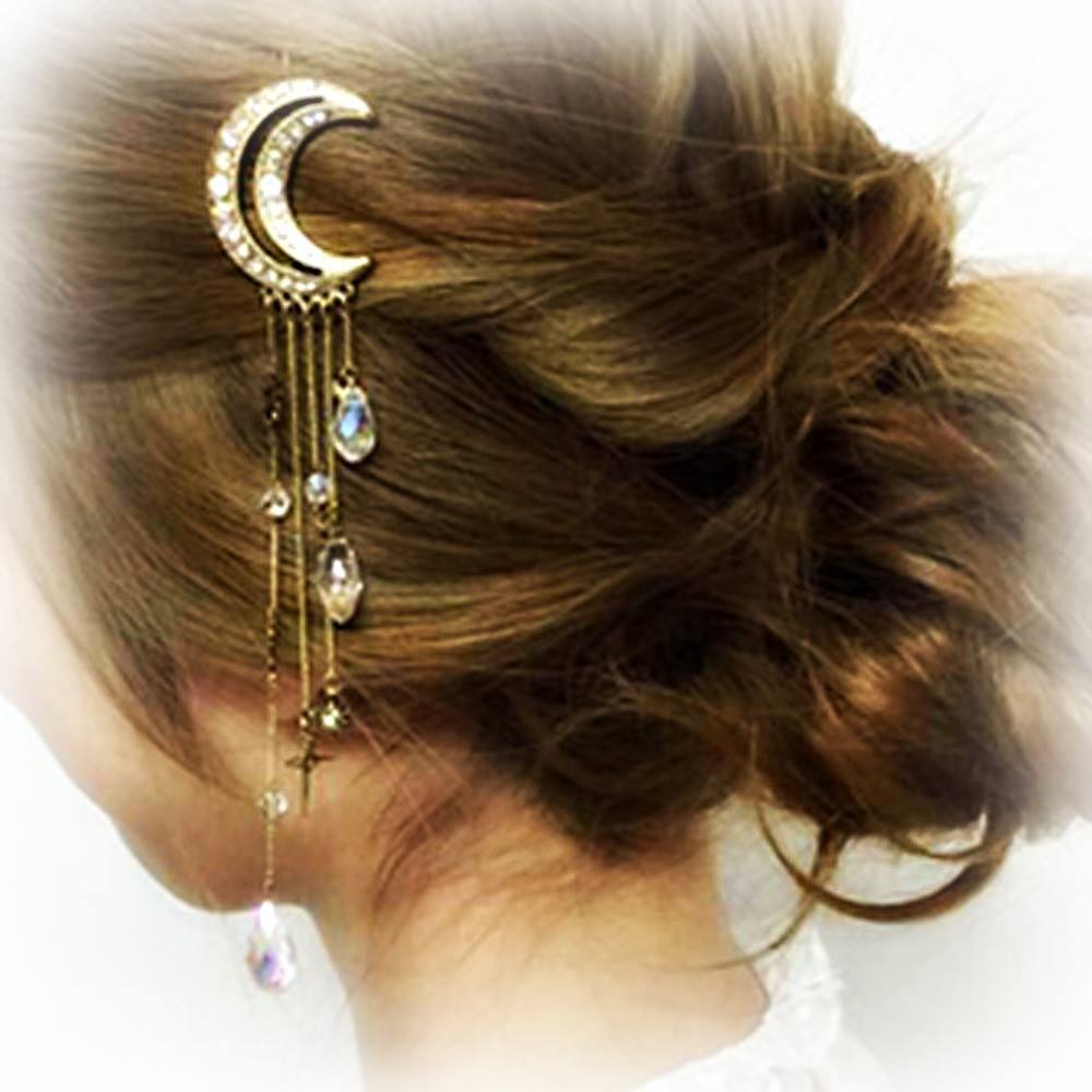 Sparkles to the Moon and Back Hair Clip