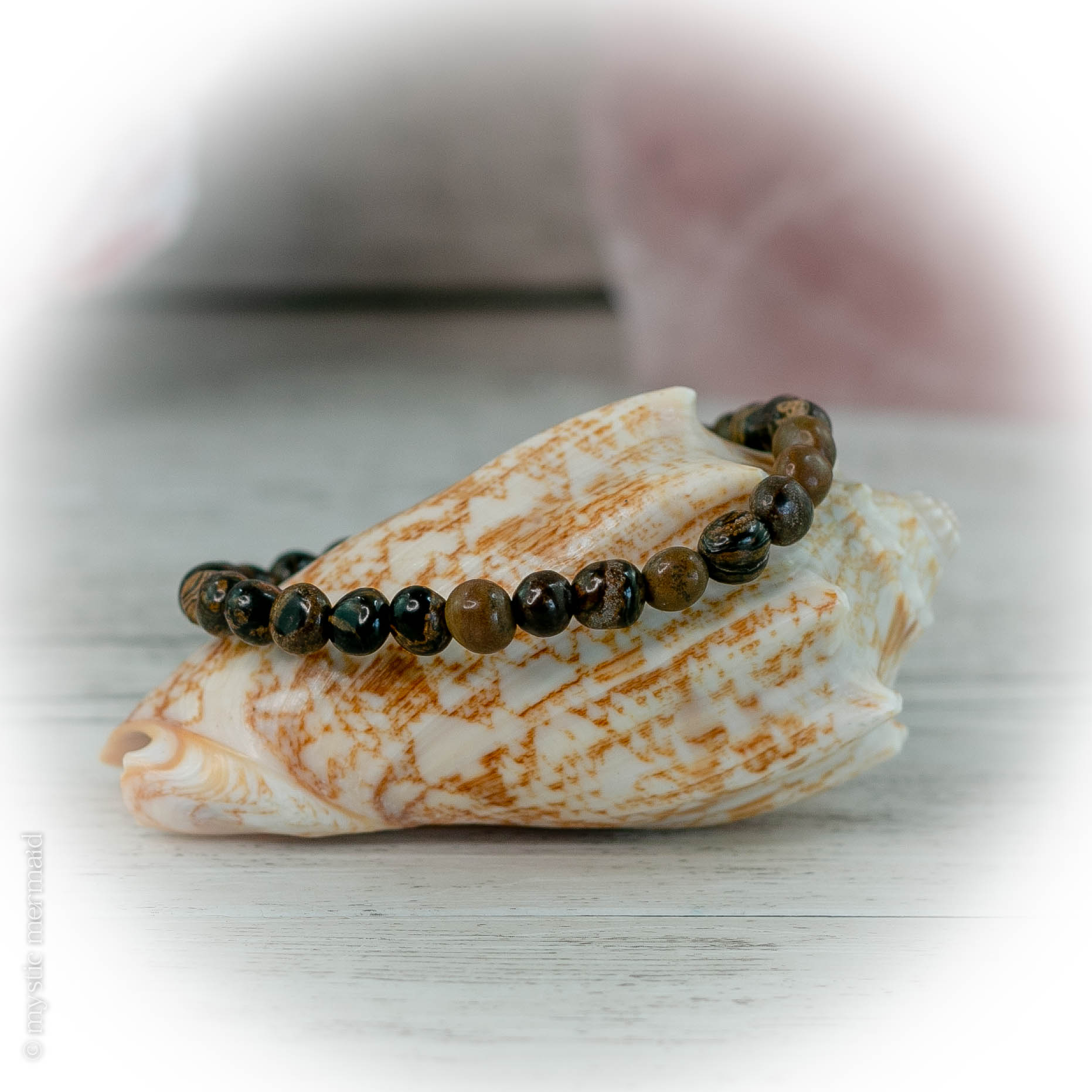 Stromatolite Pebble Bracelet