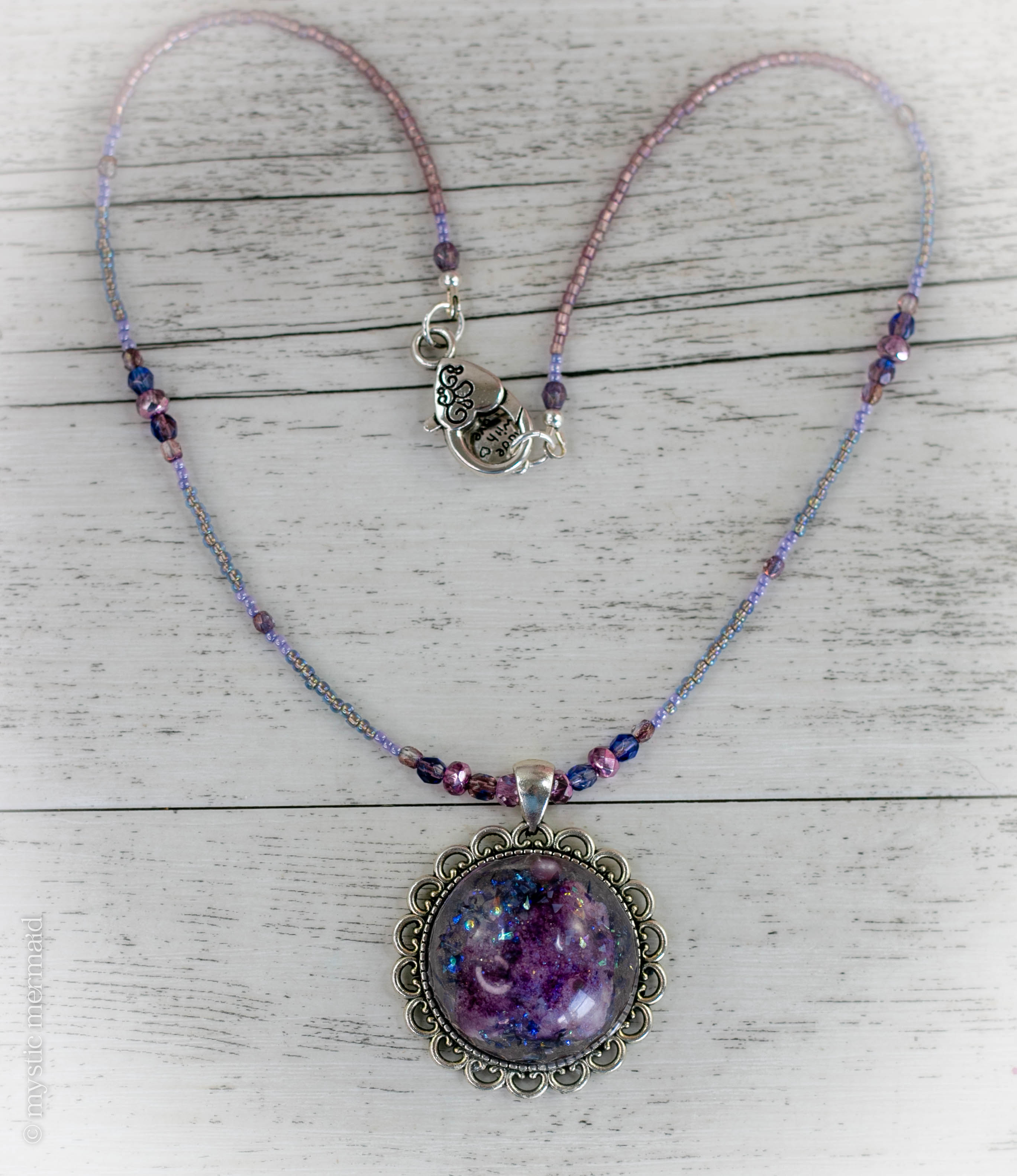 Purple Spirit Quartz Treasured Treat Necklace